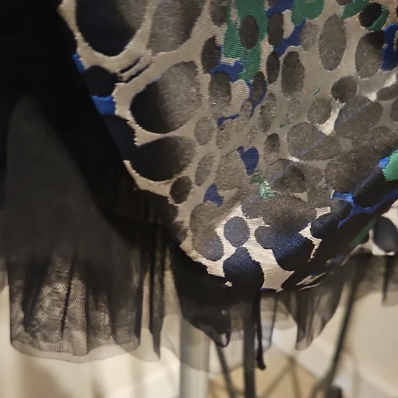 BCBGMAXAZRIA Strapless Animal Print Dress - Picture 3 of 4